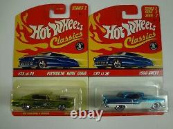 Hot Wheels 2006 Classics Series 2 Complete Set of 30 vehicles