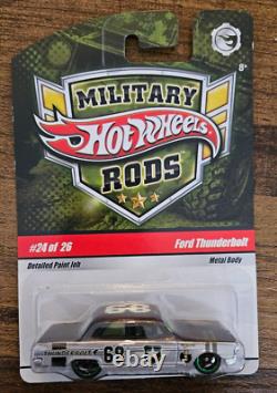 Hot Wheels 2008 Military Rods Ford Thunderbolt