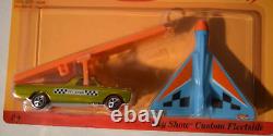 Hot Wheels 2012 Sky Show Custom Fleetside 2 Vehicle Set Car & Plane #Y0463