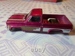Hot Wheels 2021 Legends Tour 83 Chevy Silverado Pink Unspun HTF