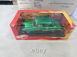 Hot Wheels 55 1955 Chevy Classics Limited Edition Chevrolet Car Green 118 H8770