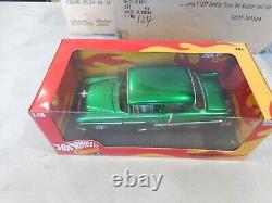 Hot Wheels 55 1955 Chevy Classics Limited Edition Chevrolet Car Green 118 H8770