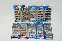 Hot Wheels 5 Car Set Lot of 10 00s Various Vehicles No Duplicates 1/64 Gift Pack