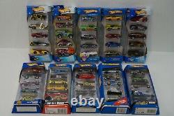 Hot Wheels 5 Car Set Lot of 10 00s Various Vehicles No Duplicates 1/64 Gift Pack