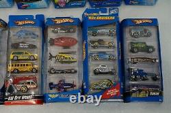 Hot Wheels 5 Car Set Lot of 10 00s Various Vehicles No Duplicates 1/64 Gift Pack