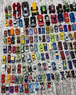 Hot Wheels BULK LOT 185pc Cars Assorted Matchbox Diecast Vehicles with2 Large Cars