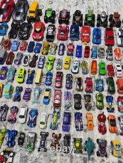 Hot Wheels BULK LOT 185pc Cars Assorted Matchbox Diecast Vehicles with2 Large Cars