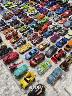 Hot Wheels BULK LOT 185pc Cars Assorted Matchbox Diecast Vehicles with2 Large Cars