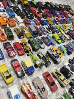 Hot Wheels BULK LOT 185pc Cars Assorted Matchbox Diecast Vehicles with2 Large Cars