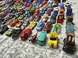 Hot Wheels BULK LOT 185pc Cars Assorted Matchbox Diecast Vehicles with2 Large Cars