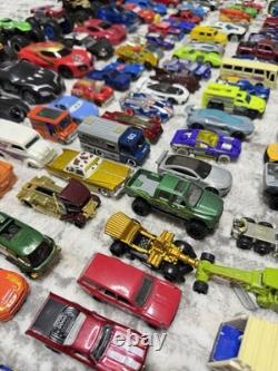 Hot Wheels BULK LOT 185pc Cars Assorted Matchbox Diecast Vehicles with2 Large Cars