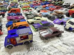 Hot Wheels BULK LOT 185pc Cars Assorted Matchbox Diecast Vehicles with2 Large Cars