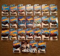 Hot Wheels Batman Collection 25 Vehicles Zamacs Exclusives T-Hunts Read Descrip