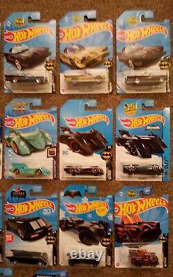 Hot Wheels Batman Collection 25 Vehicles Zamacs Exclusives T-Hunts Read Descrip