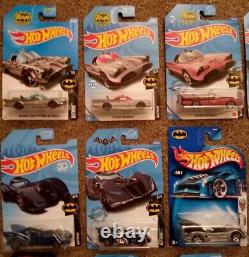 Hot Wheels Batman Collection 25 Vehicles Zamacs Exclusives T-Hunts Read Descrip