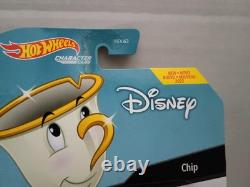 Hot Wheels Character Cars Disney Beauty & The Beast set Chip Rare very HTF
