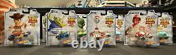 Hot Wheels Character Cars TOY STORY 4 Complete Set of 8 Brand New & Clean