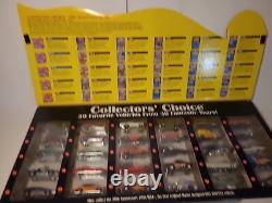 Hot Wheels Collectors Choice 1968-1998 30 Favorite Vehicles From 30 Years