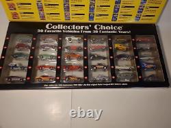 Hot Wheels Collectors Choice 1968-1998 30 Favorite Vehicles From 30 Years