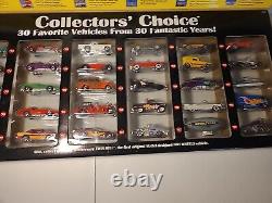 Hot Wheels Collectors Choice 1968-1998 30 Favorite Vehicles From 30 Years