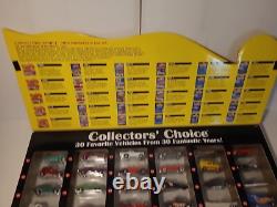 Hot Wheels Collectors Choice 1968-1998 30 Favorite Vehicles From 30 Years