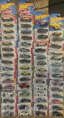 Hot Wheels Diecast Vehicles Various Models Lot Of 60