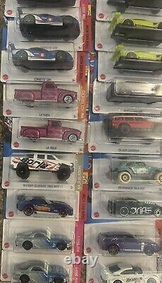 Hot Wheels Diecast Vehicles Various Models Lot Of 60