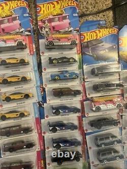 Hot Wheels Diecast Vehicles Various Models Lot Of 60