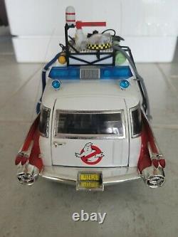 Hot Wheels Elite 1/18 1959 Cadillac Ghostbusters Ecto-1 Movie Car Vehicle W Box