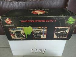 Hot Wheels Elite 1/18 1959 Cadillac Ghostbusters Ecto-1 Movie Car Vehicle W Box