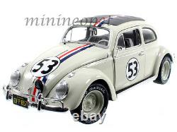 Hot Wheels Elite Bly22 Herbie Goes To Monte Carlo Vw Volkswagen Beetle #53 1/18