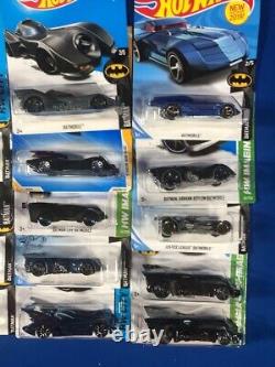 Hot Wheels Lot Batman Batmobile Diecast Vehicles 50 Factory Sealed Cars