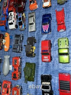 Hot Wheels Matchbox Cars Pixar Transformers Mixed lot of 105 vehicles Spiderman