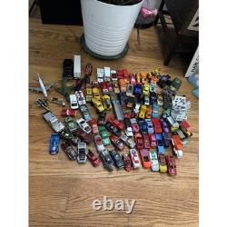 Hot Wheels Matchbox Diecast Toy Car Lot Mixed Variety 80+ Pc Good Condition