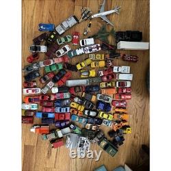 Hot Wheels Matchbox Diecast Toy Car Lot Mixed Variety 80+ Pc Good Condition