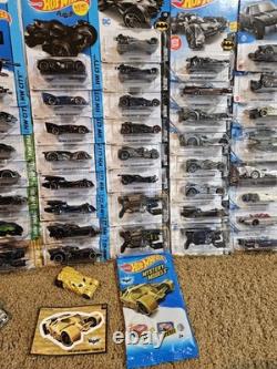 Hot Wheels Matchbox Lot of 56 Batman Vehicles Batmobile Live Bat Cycle Mystery