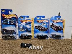 Hot Wheels Matchbox Lot of 56 Batman Vehicles Batmobile Live Bat Cycle Mystery