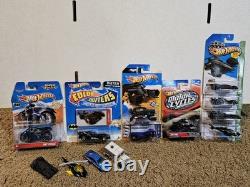 Hot Wheels Matchbox Lot of 56 Batman Vehicles Batmobile Live Bat Cycle Mystery