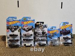 Hot Wheels Matchbox Lot of 56 Batman Vehicles Batmobile Live Bat Cycle Mystery