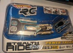 Hot Wheels R/C Stealth Rides Power Tread Vehicle Silver New T5276