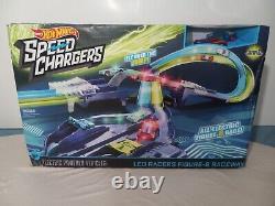 Hot Wheels Speed Chargers Electric Powered Vehicle LED Racers Speedway NEW NIB