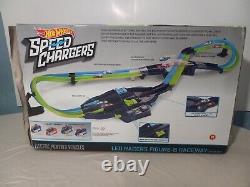 Hot Wheels Speed Chargers Electric Powered Vehicle LED Racers Speedway NEW NIB
