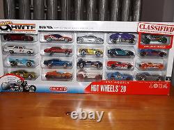 Hot Wheels, Test Facility, 20 Car Boxed Set W / Exclusive Vehicle, Nib, 2012