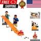 Hot Wheels Toy Car Playset With Lights, Sounds & 6 164 Scale Vehicles, Super