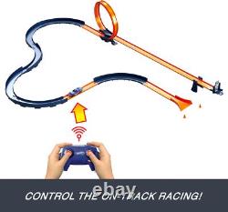 Hot Wheels Toy Car RC Set with 164 Scale Remote-Control Vehicle & 30+ Pieces of