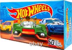 Hot Wheels Toy Cars & Trucks, 50-Pack of 164 Scale Vehicles, Individually Pa