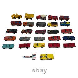 Hot Wheels VTG 1970s Lot of 27 Toy Car Vehicles