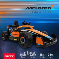 Huffy McLaren F1 Race Car 12V Battery Powered Ride On Kids Toy Remote Vehicle