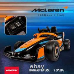 Huffy McLaren F1 Race Car 12V Battery Powered Ride On Kids Toy Remote Vehicle