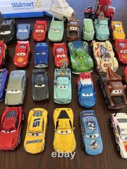 Huge Lot of Disney Pixar Cars Die Cast Vehicles 40 Pieces Loose Figures